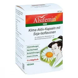 Produktbild Alsifemin 100 Klima Aktiv mit Soja-Isoflavonen Kapseln