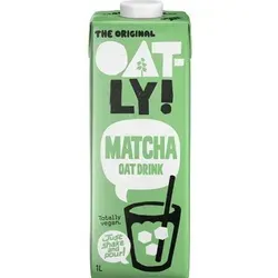 Oatly Oat H-Drink Matcha 1 L – Pflanzlicher Haferdrink mit Matcha