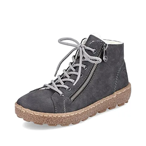 Rieker Damen Low-Top Sneaker N1020 - Damen-Sneaker mit losem Wechselfußbett, ideal für Komfort und Fußgesundheit. Sportlich und stylish für Freizeit und Alltag.