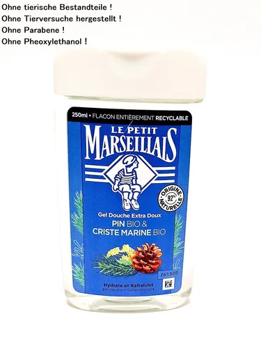 Duschgel Pinie & Meeresduft Le Petit Marseillais Duschcreme 650ml ! Frankreich !