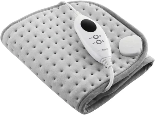 Hyundai Wärmegürtel HYUCCH012 - 6 Heizstufen für gezielte Wärme - Rückenheizkissen mit 6 Heizstufen (30-45 °C), ideal gegen Rückenschmerzen. Angenehmes Microfleece, automatische Abschaltung nach 90 Min. für sichere Anwendung.