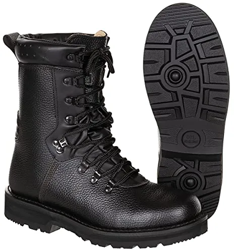 MFH BW Kampfstiefel Typ 2000 - Herren Leder Einsatzstiefel - Herren Militär- & Einsatzstiefel aus hochwertigem Leder, rutschsicher und ideal für Outdooraktivitäten, Trekking und Wandertouren.