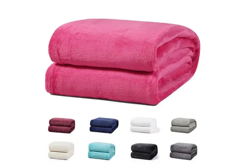 Wohndecke Luxury Kuscheldecke, 150x200 cm, 220x240 cm, 230x270 cm, Buymax, super weiche Fleece-Tagesdecke, Sofadecke