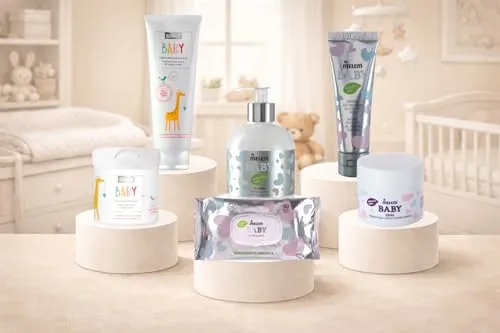 Geschenkset zur Geburt - Natürliche Rundumpflege für empfindliche Babyhaut