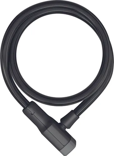 ABUS Kabelschloss Racer 6412K - Flexibles Fahrradschloss mit Sicherheitslevel 4 - Fahrradschloss mit ABUS-Sicherheitslevel 4, ideal für günstige Fahrräder. Flexibles Stahlkabel mit Kunststoffummantelung schützt vor Kratzern. Inklusive Halterung für einfache Montage.