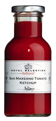Belberry Ketchup aus San Marzano Tomaten Tomatenketchup 250ml