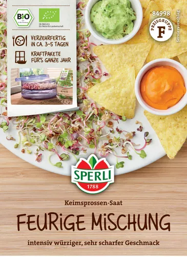 Sperli BIO Keimsprossen-Saat Feurige Mischung