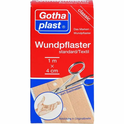 GOTHAPLAST Wundpfl.stand.4 cmx1 m geschnitten 1 St PZN04951270