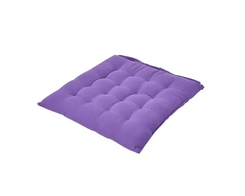 Homescapes Stuhlkissen Stuhlkissen lila einzeln
