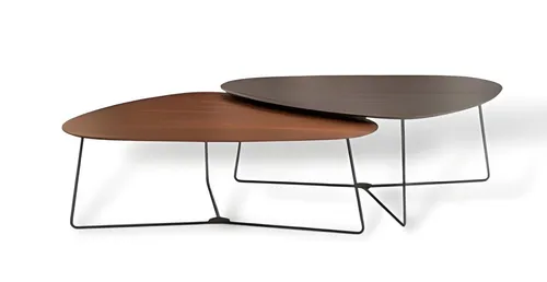 Modernes Couchtisch Set 2tlg - Luxus Beistelltisch für Ihr Wohnzimmer - Elegantes 2-teiliges Couchtisch Set aus hochwertigem Holz, ideal für moderne Wohnzimmer. Maße: 1. Tisch 104 x 90 x 38 cm, 2. Tisch 104 x 90 x 36 cm. Bringen Sie Stil in Ihr Zuhause!