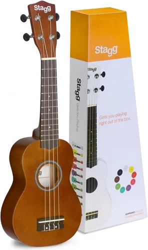 Stagg US-NAT Natur Sopran Ukulele von Stagg
