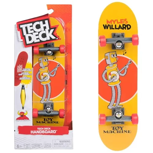 Tech Deck, Spielzeugmaschinen-Handboard; authentische Mini-Skateboards, Kinderspielzeug für Jungen und Mädchen, ab 6 Jahren (nur Hände verwendbar)