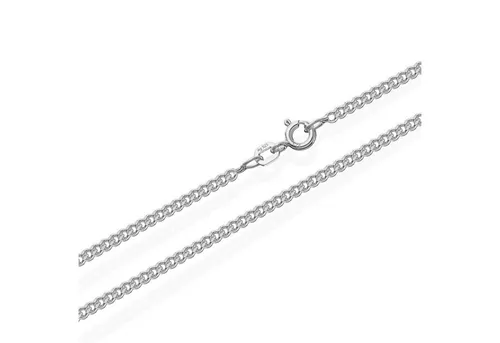 NKlaus 55cm Panzerkette aus Silber 925 - Ketten für Damen – Hochwertige 55cm lange und 2,10mm breite Panzerkette aus echtem Sterling Silber 925, ideal für den täglichen Gebrauch und vielseitig kombinierbar.