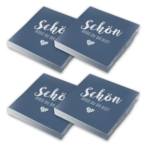 Papierservietten Blau von itenga