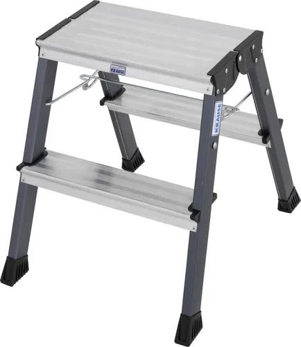 TREPPY Doppel-Klapptritt aus Aluminium