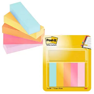 Post-it Page Marker Beachside Haftmarker farbsortiert 5x 50 Streifen