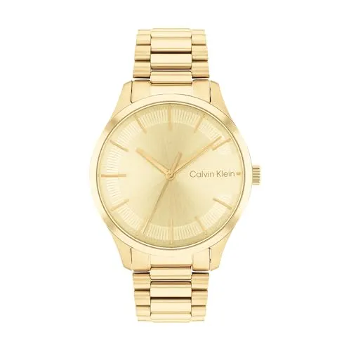 Calvin Klein Analog Quarzuhr Für Männer und Frauen Kollektion Iconic Bracelet