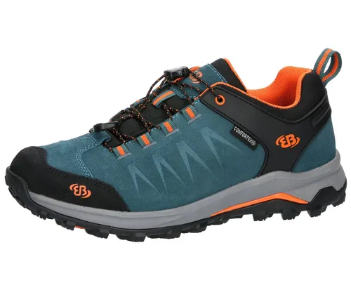 BRÜTTING Outdoorschuh Mount Chester – Wasserdichter Wanderschuh in Grün - Wanderschuhe mit wasserdichter und atmungsaktiver Membrane, ideal für Outdoor-Abenteuer, Größe 36 EU, Schnellschnürung für schnellen Halt.