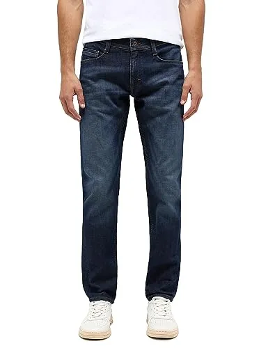 MUSTANG Herren Jeans Hose Style Oregon Slim - Schmal geschnittene Jeans mit konischem Beinverlauf, aus leicht elastischer Baumwolle für optimalen Tragekomfort. Ideal für lässige Looks im Alltag.