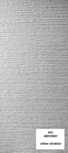 alfer Design-Platte Struktur 1000 x 600 mm - Glatte silberne PVC-Wanddeko - Vielseitige PVC-Platte in edlem Silber für kreative Wandgestaltungen. Robust und leicht zu verarbeiten – ideal für individuelle Projekte in der Raumgestaltung.
