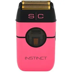 StyleCraft Instinct Metal Shaver Pink - Doppelfolienrasierer - Folienrasierer mit 11.500 U/min für eine rasiermesserscharfe und präzise Konturenschnitt. Der leistungsstarke Vektor-Motor sorgt für eine sanfte Rasur ohne Ziehen.