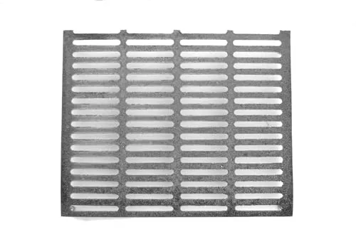 SEZAM 43 x 35 cm Gussrost Ofenrost Ascherost Gußrost verschiedene Durchmesser, Kaminrost passend Kaminofen Tafelrost Rost Ofengitter Feuerrost Kohlerost BBQ