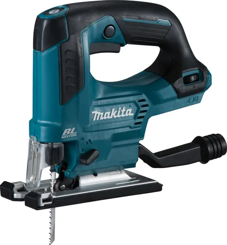 Makita JV103DZ Akku-Pendelhubstichsäge 10,8 V - Sägen: Bürstenloser Motor für maximale Ausdauer und Lebensdauer, ideal für präzise Schnitte ohne Akku und Ladegerät.