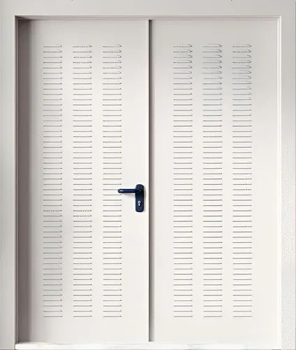 Designer Beige Brandschutztür für Notausgänge - Moderne Brandschutztür in Beige, feuerbeständig mit hochwertigem Aluminium. Ideal für Flure, Garagen und Keller. Garantiert Sicherheit und Qualität für Ihren Einsatz.