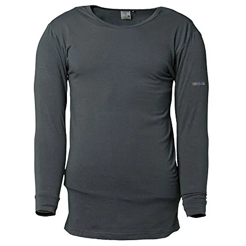 Planam 2251 190 G/M² Unterwäsche und langarm Shirt - Optimale Sicherheit und Komfort - Farbe: Grau - Größe: 56