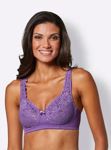 wäschepur Komfort-BH ohne Bügel 271925_95 - Bequemer Büstenhalter ohne Bügel von wäschepur für optimalen Halt und Tragekomfort. Mit filigraner Spitze und verstellbaren Trägern für eine perfekte Passform.