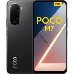 POCO M7 4G NFC Smartphone mit 7000 mAh Akku - Handys ohne Vertrag mit 144 Hz Display und enormer Akkulaufzeit von 7000 mAh für ununterbrochenes Entertainment.