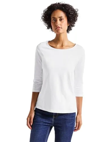 Damen Shirt mit U-Boot-Ausschnitt