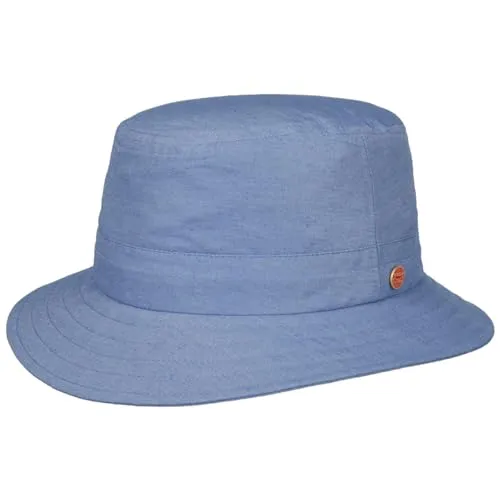 Mayser Kilian Gomera Bucket Hut UV Schutz Made in EU Herren und Damen Frühling Sommer blau 58 cm