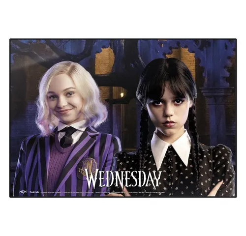 Schreibtischunterlage Wednesday und Enid - Schreibtischunterlage - 35x50 cm