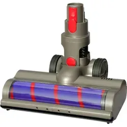 Trade-Shop Turbodüse / Bodendüse / Softwalze / Wischaufsatz LED Bürste motorisiert für Dyson V8 Parquet, Animal +, Absolute +, Carbon Fibre, Ab...