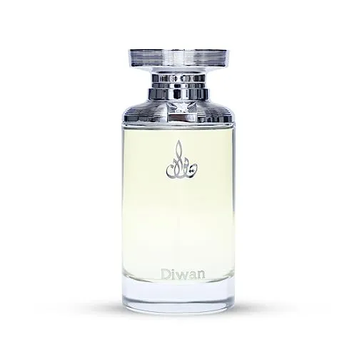 Arabian Oud DIWAN 200 ml | Eau de Parfum für Ihn | Veilchen, Kardamom, Oud, Patchouli und Tonka-Bohnen | Holziger und bernsteinartiger Duft.