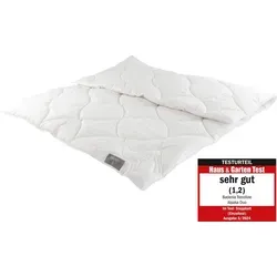 Badenia Trendline® Alpaka Bettdecke - Allergiker Bettdecken mit 100% Alpakahaar für optimalen Schlafkomfort, atmungsaktiv, milbenfrei und antibakteriell – ideal für kältere Nächte.