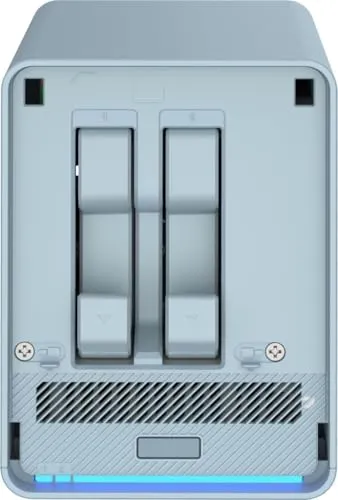 QNAP QMiro-201W - Tri-Band WiFi Mesh Router - Router mit SD-WAN-Funktionalität für optimierte Netzwerkverwaltung und blitzschnelle Internetgeschwindigkeit, ideal für Smart Homes.