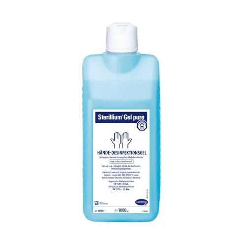 Sterillium Gel Pure 1000ml breites Wirkungsspektrum gegen Bakterien Pilze Viren