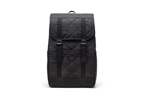 Herschel Rucksack Retreat™ Quilted Capsule Backpack - Stylischer Rucksack in Beetle mit einer gepolsterten, strukturierten Oberfläche. Ideal für den täglichen Gebrauch und Ausflüge, bietet er ausreichend Platz für deine Essentials und vereint Funktionalität mit modischem Design.