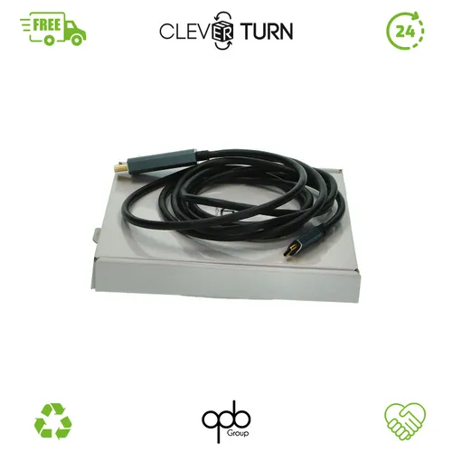 KabelDirekt USB C auf HDMI Adapter Kabel mit bruchfesten Metallsteckern 2 m