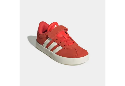 adidas Kinderschuhe VL COURT 3.0 EL C in Rot, Größe 33 - Sneaker für Mädchen, stylisches Design in Rot und Komfort für den Alltag – ideal für aktive Kids.