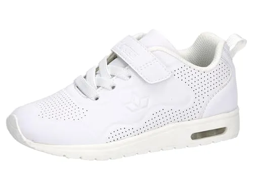 Lico Unisex Kinder Preto Vs Sneaker, Weiß, 31 EU - Sneaker für Jungen mit rutschfester TPR-Laufsohle für sicheren Halt und Komfort beim Spielen.