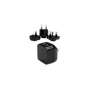 Dual Port USB Wall Aufladegerät 17W/3.4A - Handy Ladegeräte, leistungsstarkes 2-fach USB Ladegerät mit 17W und 3.4A, ideal für schnelles Aufladen zu Hause oder unterwegs.