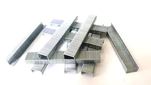 1000x Heftklammern 8mm Tackerklammern, 0.7x11.3mm für Handtacker Profitacker Holztacker