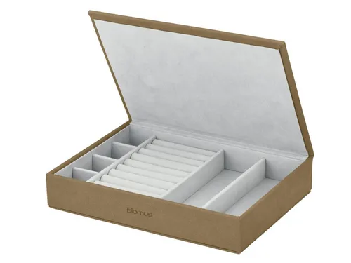 blomus Aufbewahrungsbox SAHLA Schmuckaufbewahrungsbox M indian tan 22x15x4cm