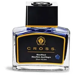 Tinte für Füllhalter Tintenfass Cross FH-Tinte im Glas blau-schwarz