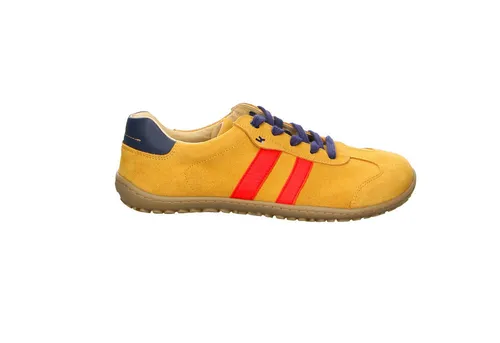 KOEL ILA Suede Barfuß Sneakers - ocra, Größe 41 EU - Damen-Sneaker aus weichem Suede für ein natürliches Laufgefühl und optimalen Komfort den ganzen Tag.