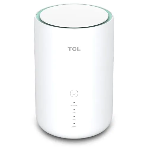 TCL Mobile LinkHub HH130VM: 4G Home Station Router - Router mit Dual Band und Gigabit, unterstützt bis zu 64 Benutzer und erreicht Geschwindigkeiten von bis zu 600 mb/s für schnelles Internet überall.