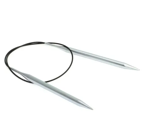 LANA GROSSA Stecknadeln Rundstricknadel Messing Länge 60 cm/80 cm, Stricknadel aus Messing in den Stärken 2.0 mm - 15.0 mm